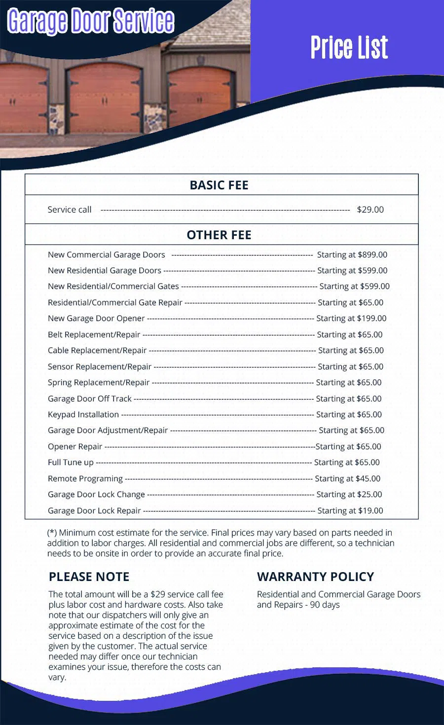 Neighborhood Garage Door Service Bellmore, NY 516-726-1648